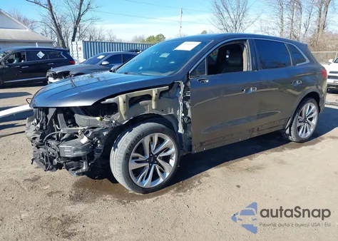 2017 Lincoln Mkx Reserve from USA, damaged, VIN 2LMPJ8LP0HBL46708
